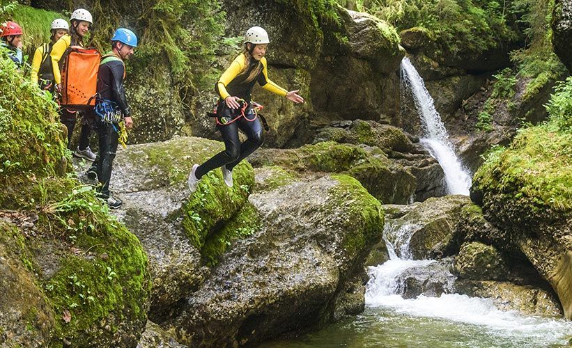 canyoning montagne