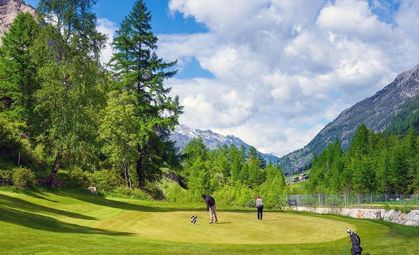 golf montagne