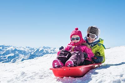 les 3 Vallées luge