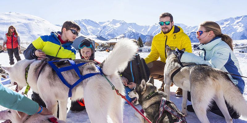 Residence au ski activité outdoor