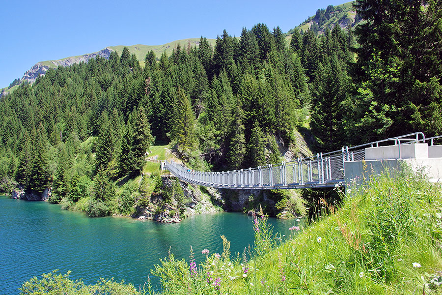 Areche Beaufort station familiale en été