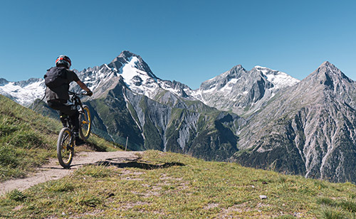 station montagne été Les 2 Alpes VTT