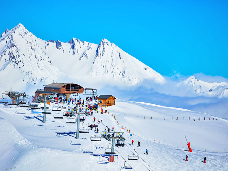 enneigement Les Arcs