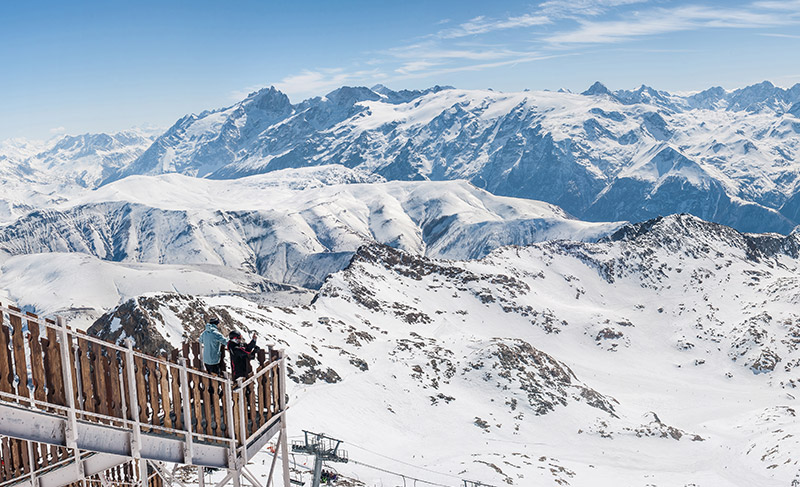 haute station Les 2 Alpes