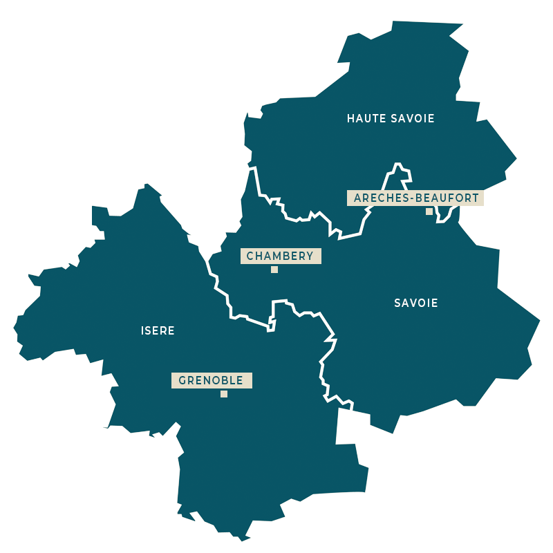 carte areches beaufort