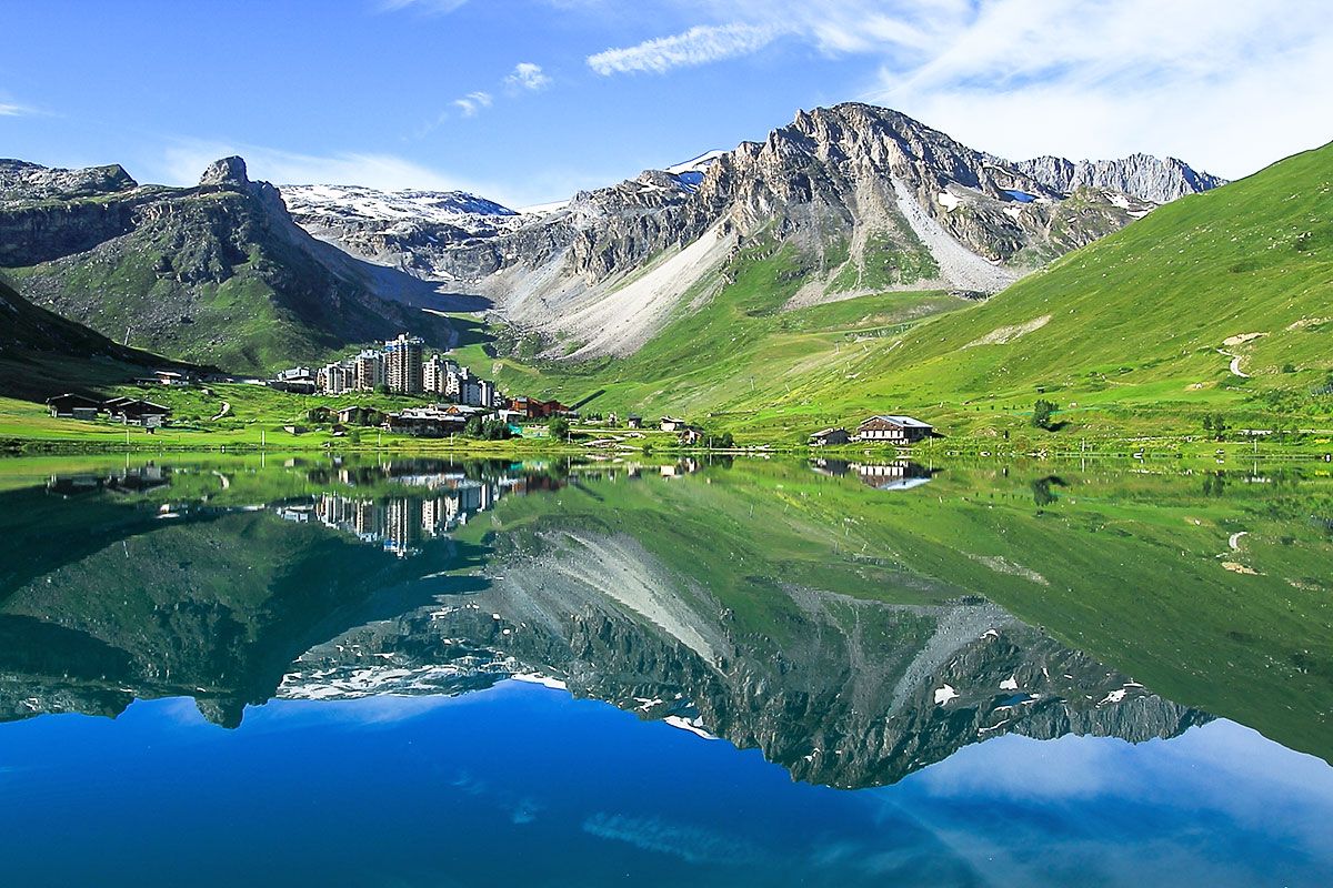 Vacances à Tignes en été