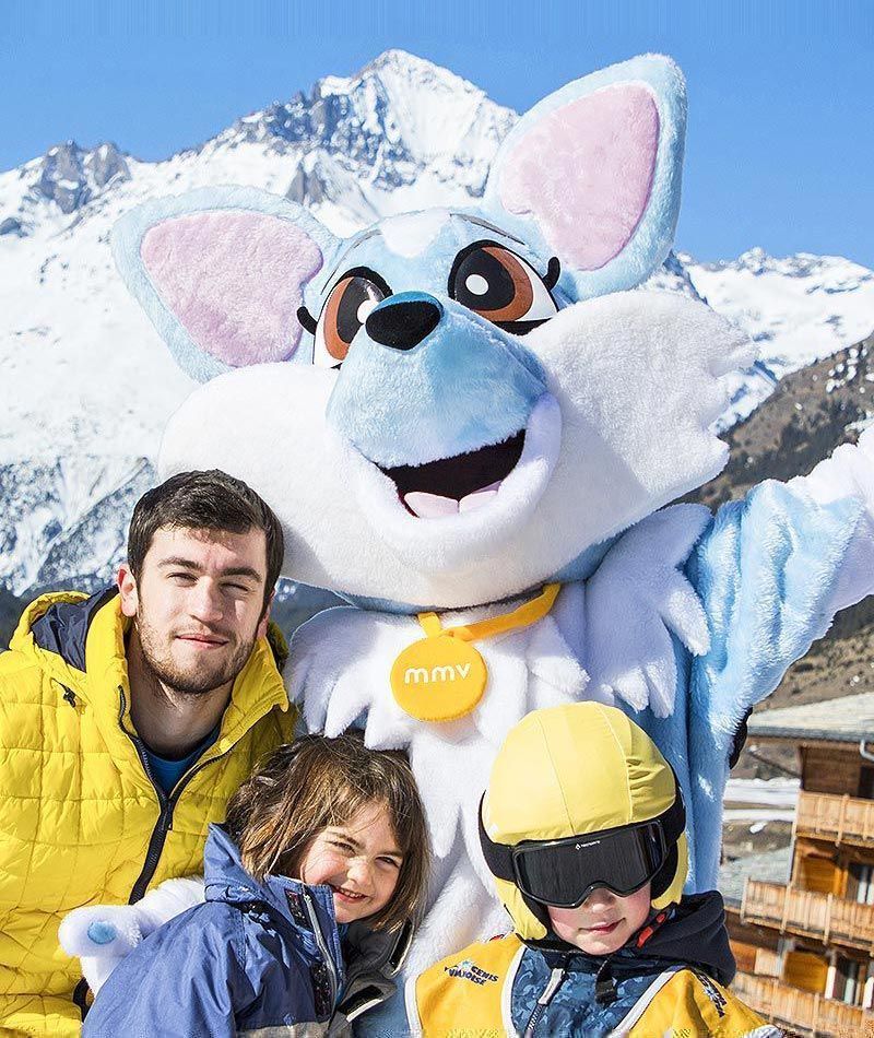 club animations enfants au ski